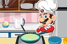 Mario Cooking Noodle